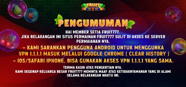 PENGUMUMAN LOGIN